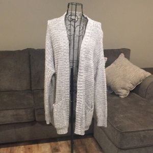 Grey cardigan